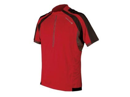 Dres Endura Hummvee S/S krátký rukáv červený - E3036