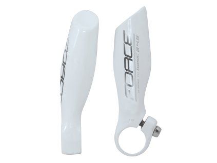 rohy FORCE B4.6  11,5 cm Al, bílé lesklé