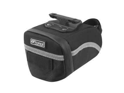 brašna pod sedlo FORCE RIDE klick, černá M