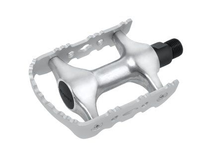 pedály FORCE 910 Al kuličková ložiska, stříbrné