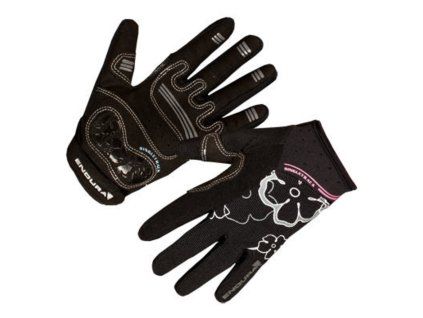 Rukavice dámské Endura Singletrack černé - E6046