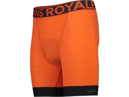 bajková merino vložka Mons Enduro Bike Short liner oranžová