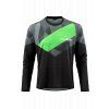Dres Cube EDGE Round Neck Jersey L/S black´n´green
