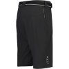 Merino kraťasy Mons  VIRAGE BIKE SHORTS black