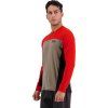 merino triko Mons Royale REDWOOD ENDURO VLS retro red/black/walnut