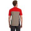 merino triko MONS ROYALE REDWOOD ENDURO VT retro red/black/walnut