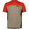 merino triko MONS ROYALE REDWOOD ENDURO VT retro red/black/walnut